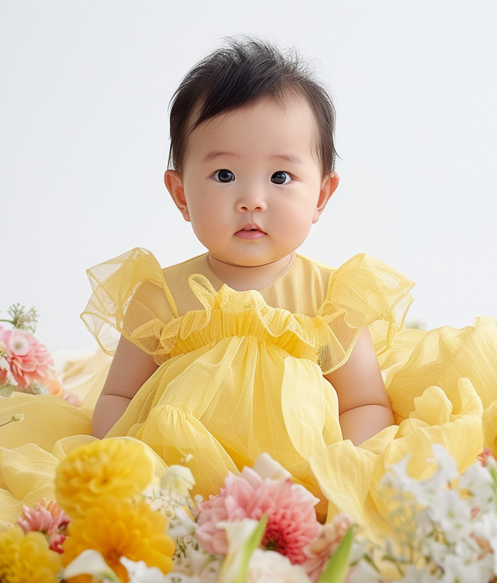 돌잔치 초대장 배경 이미지 - 씬쿵 모바일 돌초대장